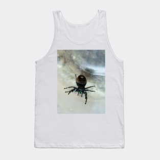 Cute Fuzzy Spider Tank Top